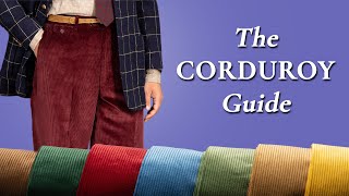 Corduroy Pants Jackets Suits amp How To Wear Style  Buy Cords [upl. by Clellan]