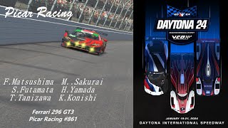 iRacing 2024 Special Event DAYTONA 24Hour Part3 [upl. by Yerrot]