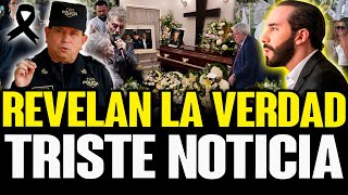 El país sigue de luto El Salvador lo llora Bukele demanda cárcel por siempre [upl. by Attekahs]