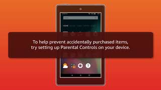 Amazon Fire Tablet Cancel an Accidental Purchase [upl. by Massab831]