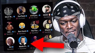 KSI EXPOSES INFLUENCER BOXING  FULL TWITTER SPACE [upl. by Fabri]