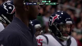 Texans vs Jets TNF Week 9 Simulation  Madden 25 Rosters [upl. by Stutzman]