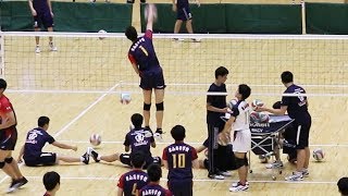 東山高校スパイク練習・バレーボール男子 京都府決勝【京都予選・2020春高バレー 第72回全日本バレーボール高校選手権】 [upl. by Arlie]