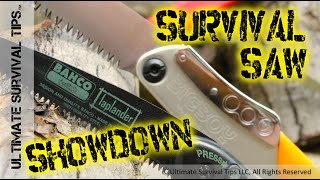 6 BEST Survival  Bushcraft Saws for Bug Out Camping Silky Bahco Leatherman Sven Bob Dustrude [upl. by Fiel]