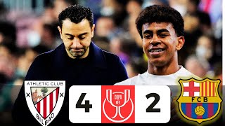 Athletic Club vs Barcelona 42  Match Review Copa del Rey [upl. by Baxy680]