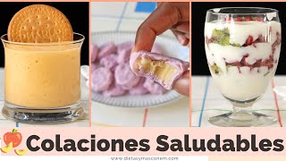 🍿 Colaciones Saludables Bajas en Calorías  CON 100 CALORÍAS O MENOS [upl. by Ecirtram]