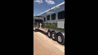 2007 Sundowner 4 Horse Trailer 20 LQ Double Slide Out Stainless [upl. by Emmi949]