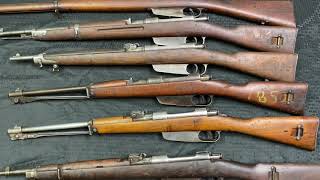 Carcano Model 1891 and its variants Detailed description of the guns in our warehouse [upl. by Miharbi]