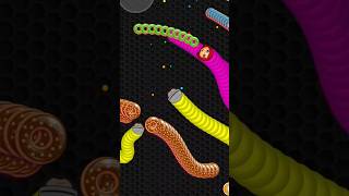 worms zone io  cacing besar superhero Robocop  slither snake [upl. by Frissell]