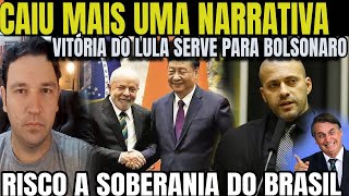 3 BRASIL EM RISCO ROTA DA CHINA LULA DERRETE E ATÉ A GLOBO DESCOLA DO PETISTA AS MASCARAS ESTÃO [upl. by Bainbridge]