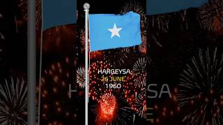 Historic Day Somali Flag Raised in Hargeisa Somalia 26th June 1960 [upl. by Kingdon864]