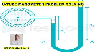 U  Tube Manometer Problem Solving  U Tube Manometer  Manometers  Types of Manometers  Telugu [upl. by Remos]