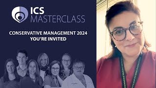 Paula Igualada Martinez presents ICS Masterclass Conservative Management 16 March 2024 [upl. by Ynohtna570]