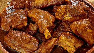 🔴Como Hacer Las Mejores Costillas de Puerco en Salsa 🌶El sabor latino [upl. by Amias]