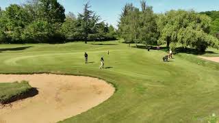 Golf De Saumur drone aerial video Saumurois Hole03 [upl. by Evin774]