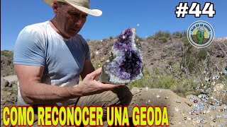 ES UNA GEODA O UNA PIEDRA COMÚN Aprendé a reconocer cristales y minerales con Hijo de la Pacha 44 [upl. by Drusilla]