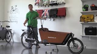 Urkai European Bikes Bakfietsnl Cargo Bike Long  Features [upl. by Ayotol]