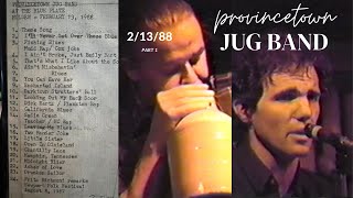 Provincetown Jug Band Live  The Blue Plate 21388 [upl. by Eciram]