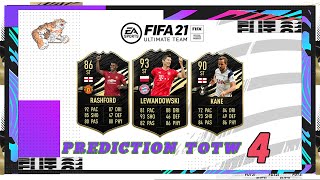 FIFA 21 Predictions Team of the Week 4 TOTW4 [upl. by Fabian]