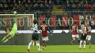 Milan Juventus 0 2 Gol Tevez ops Caressa  Tevez fortissimo [upl. by Gladi]