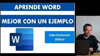 Como hacer un ÍNDICE DE IMÁGENES en WORD súper Fácil [upl. by Matta333]