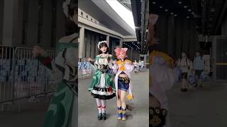 Diona dances with genshin characters🥰Video stolen from Pinterestgenshinimpactrecommended [upl. by Adon]