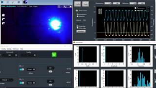 Detection of fluorescent droplets using Elveflow Optoreader [upl. by Dweck546]