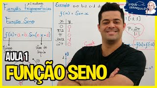 FUNÇÕES TRIGONOMÉTRICAS  FUNÇÕES CIRCULARES ENEM  Aula 1 Função Seno [upl. by Asnerek138]