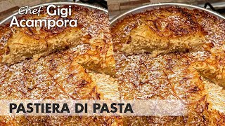 Pastiera di Pasta tradizionale di Torre del Greco ft Mamma ricetta pastiera pasticceria [upl. by Ahsiet474]