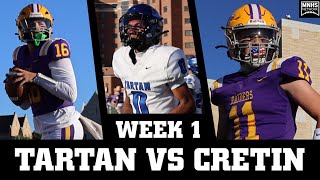 Tartan vs CretinDurham Hall  Game Highlights  Week 1 [upl. by Burkitt]