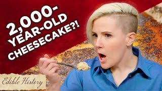 I Tried To Make A 2000YearOld Cheesecake Recipe • Tasty [upl. by Breech]