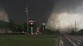 From massive damage to family reunions following Moore Oklahoma tornado [upl. by Sivat]