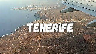 Atterrissage à Tenerife Sud aux iles Canaries aviation Teneriffa [upl. by Walter708]