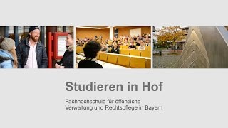 Studieren in Hof [upl. by Consuelo930]