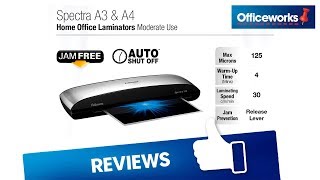 Fellowes Spectra Home Laminator [upl. by Ahsito]