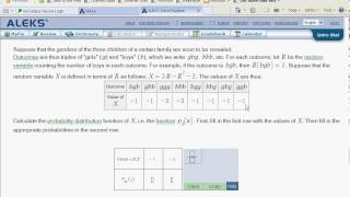 D 004 Discrete probability distribution word problems [upl. by Eniamirt]