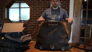 Review of the Saddleback Leather Company Medium Waterbag [upl. by Nalloh]