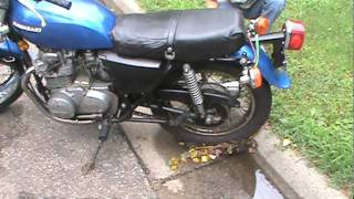 1976 Kawasaki KZ400 Special [upl. by Linnie]