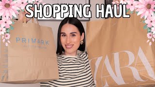 HAUL SHOPPING PRIMARK amp ZARA 🛍️ shopping primaveraestate 2024 [upl. by Aciria]