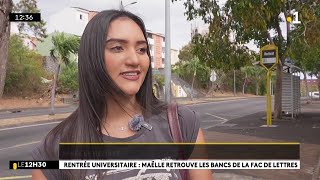 Rentrée universitaire  les étudiants retrouvent les bancs de la fac [upl. by Llibyc]