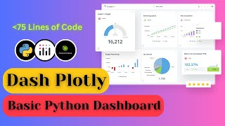 Basic Dashboard using Dash amp Plotly 📊  Python 📱 Sunny Solanki 👨‍💻👨‍🏫 [upl. by Erdnad]