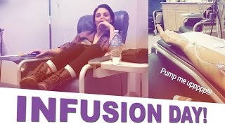 MY LIFE WITH UC  My Remicade infusions [upl. by Nitsraek]