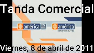 Tanda Comercial America TV Perú 08042011 Parte 14 [upl. by Hendry]