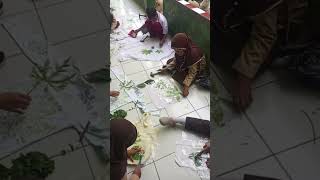 ECOPRINT MANTAP ecoprinting pramuka pramukaindonesia cantik hijab anakceria anakpintar [upl. by Zachariah242]