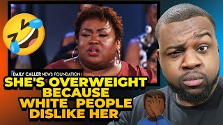 Black Woman Blames Obesity On Racim😑 [upl. by Tamaru]