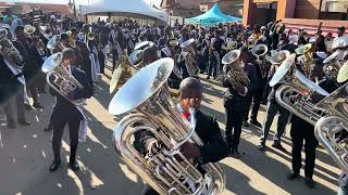 EzaseVaal Brass Band plays “Wamuhle” by Njelic amp Boohle feat De Mthuda amp Da Musiqal Chef 🔥🔥🔥 [upl. by Jannelle]