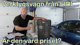 Verktygsvagn från LIDL är den värd priset  Skall du skynda till LIDL [upl. by Dotson]