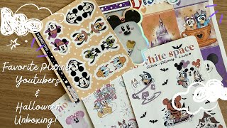 Live Cozy Sunday Planner Chat  Favorite Planner YouTubers and Halloween Sticker Unboxing 📦 [upl. by Bergquist814]