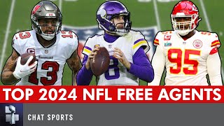 Top 25 NFL Free Agents In 2024 [upl. by Rellim]