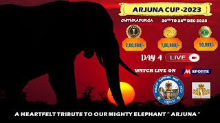 ARJUNA CUP 2023  DAY 4  CHITHRADURGA [upl. by Aihselef]